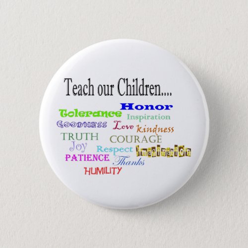 Teach our Children Button