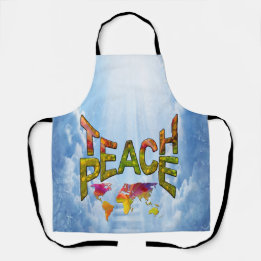 Teach Peace Apron
