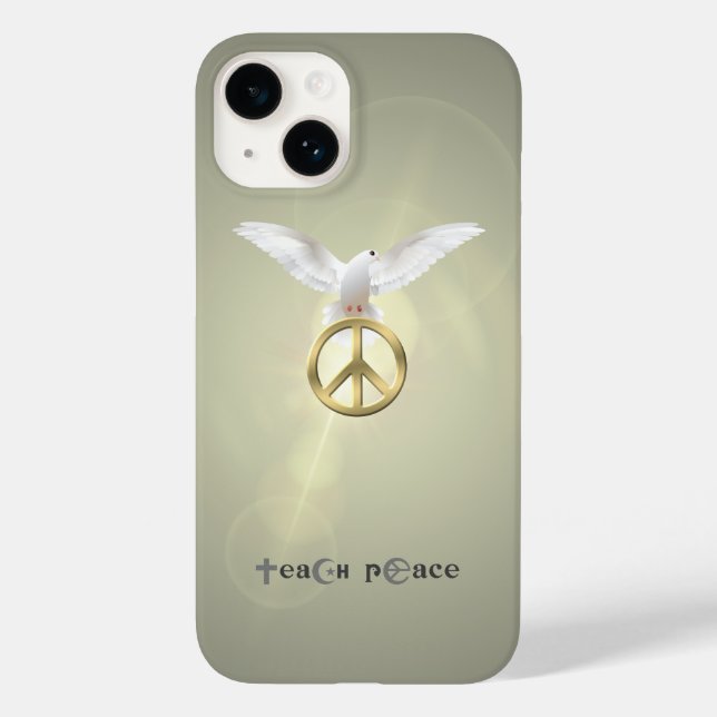 Teach Peace | Case-Mate iPhone Case (Back)