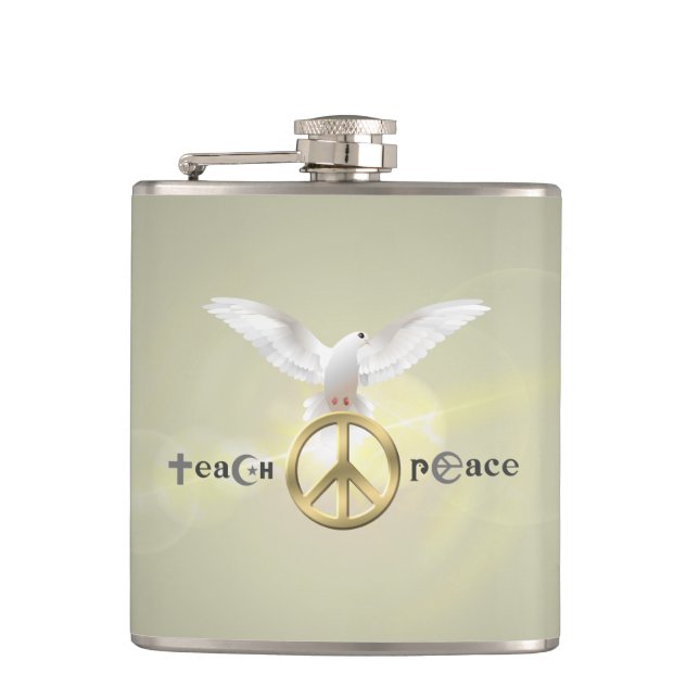 Teach Peace | Flask (Front)