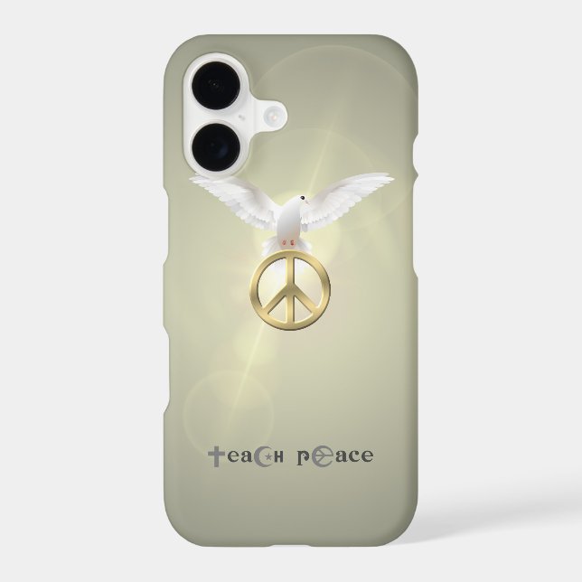 Teach Peace | Iphone Case (Back)