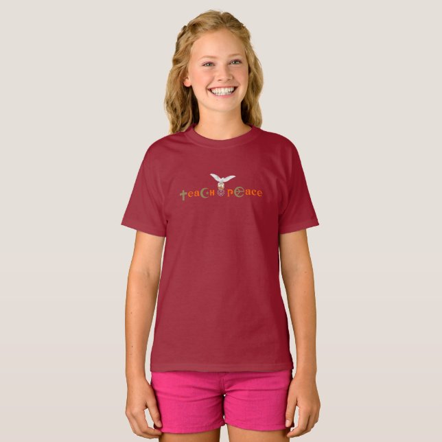 Teach Peace | Kids T-Shirt (Front Full)