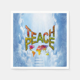 Teach Peace Napkins