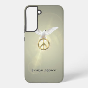 Teach Peace Samsung Galaxy S22+ Case