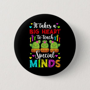 Teach Special Minds Autism Teacher Autism Awarenes Button