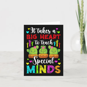 Teach Special Minds Autism Teacher Autism Awarenes Card