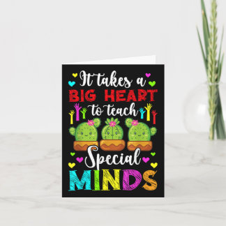 Teach Special Minds Autism Teacher Autism Awarenes Card