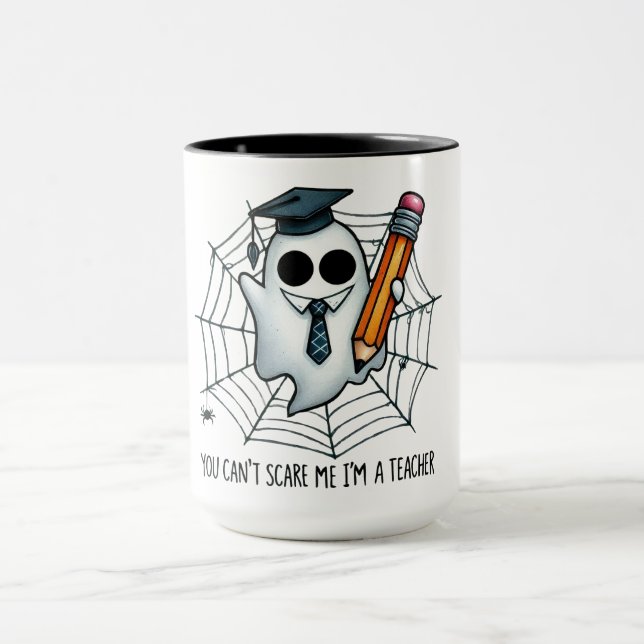 Teach & Terror – Ghosts Don’t Stand a Chance Mug (Center)