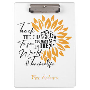 teach the change you want to see in the world clipboard