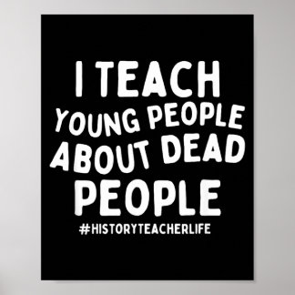 Teach Young People About Government Agencyd People Poster