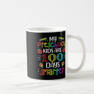 Teacher 100 Days Smarter 100th Day Of School Gift  Coffee Mug