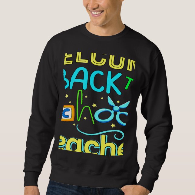 Teacher 1st Day Teacher Student KiD Ready To Dive  Sweatshirt (Front)