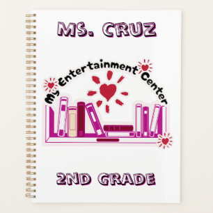 Teacher 2nd grade custom planner