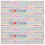 Teacher Adjectives  Fabric