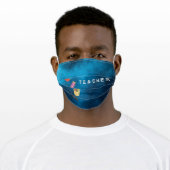 Teacher Adult Cloth Face Mask (Worn)