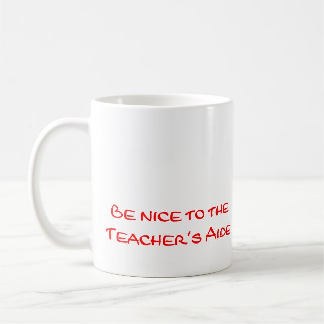 Teacher Aide Mug (Left)