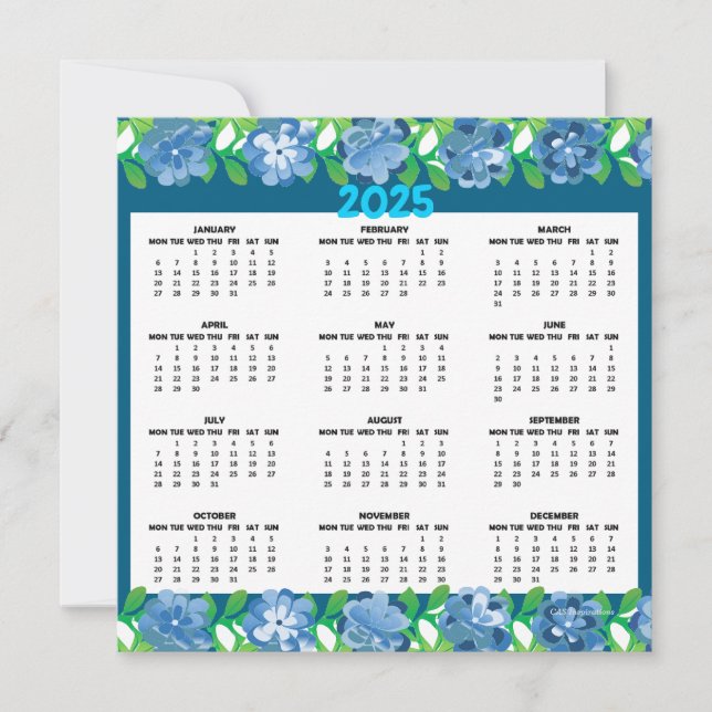 Teacher Apple Calendar 2025 (Front)