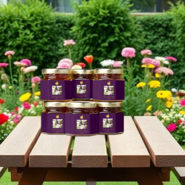 Teacher Apple Graduation Honey Jar Favors (Creator Uploaded)