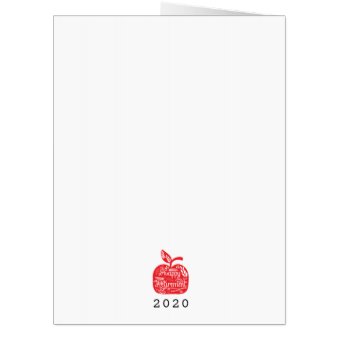 Teacher Apple Happy Retirement Card | Zazzle