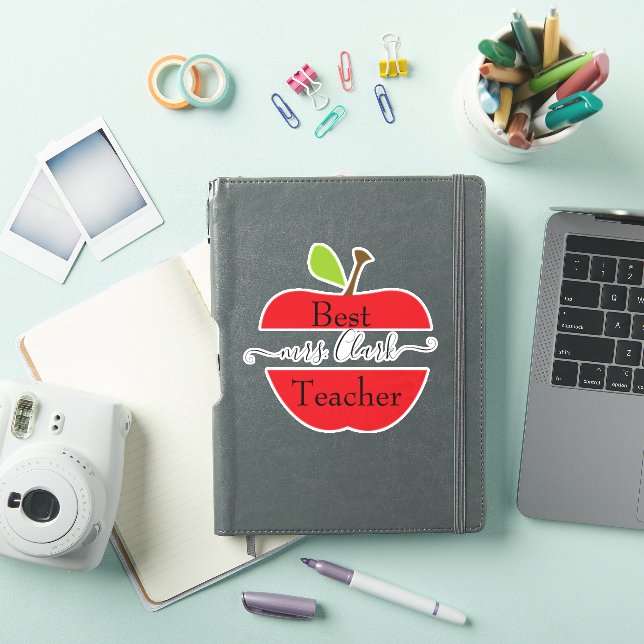Teacher apple sticker (iPad Cover)