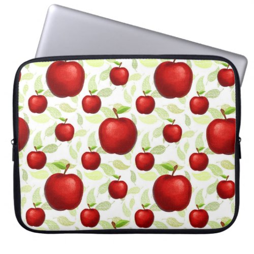 Teacher Apple Tree Patterns Preschool Art Teacher  Laptop Sleeve