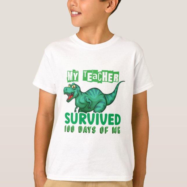 Teacher Appreciation | 100 Days Of School Shirt (Front)