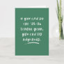 Teacher appreciation 2024 school year green thanks card