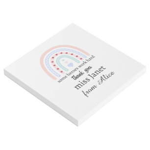 Teacher Appreciation - Best Teacher Ever Present Gallery Wrap