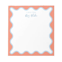 Teacher Appreciation Blue peach Wavy