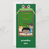 Teacher Appreciation Book Mark Cards (Front)