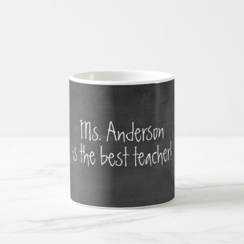 Teacher Appreciation  Chalkboard Coffee Mug