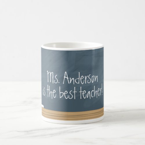 Teacher Appreciation  Chalkboard Coffee Mug