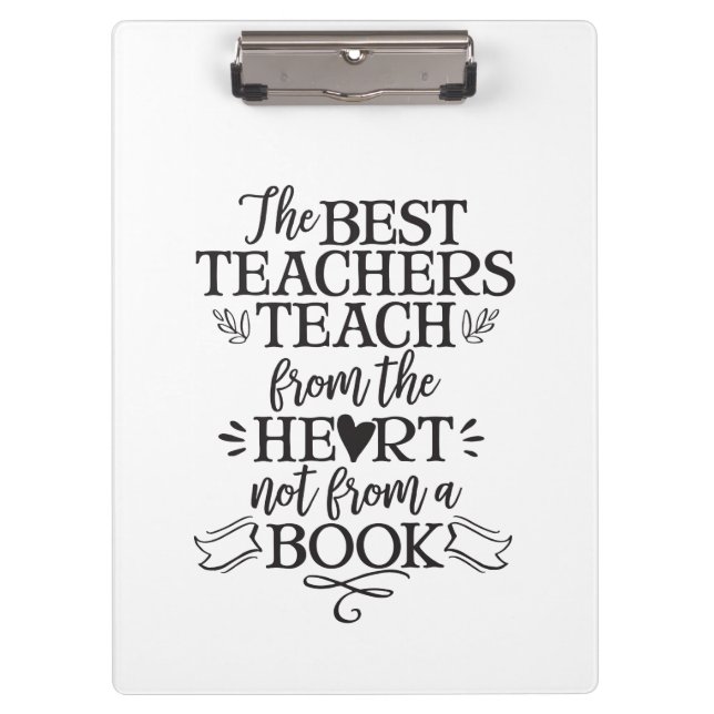 Teacher Appreciation Class Gift Idea Thank You Clipboard (Front)