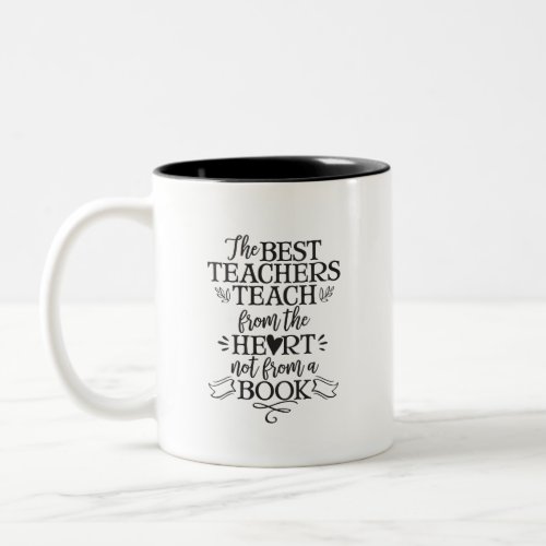 Teacher Appreciation Class Gift Idea Thank You Two_Tone Coffee Mug
