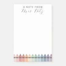 Teacher Appreciation Crayon