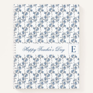 Teacher Appreciation   Custom Name Gift Notebook