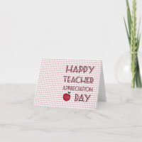 Teacher appreciation day