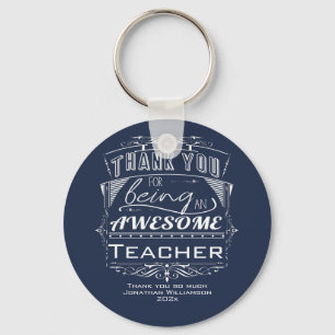 Teacher appreciation Day Thank You Keychain