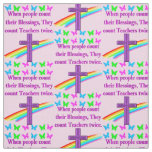 TEACHER APPRECIATION FABRIC