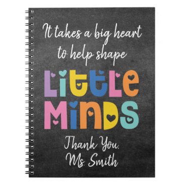 Teacher Appreciation Gift | Chalkboard Style Notebook