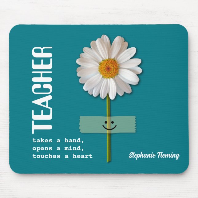 Teacher Appreciation Gift Mouse Pad (Front)