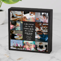 Teacher appreciation gift photo collage