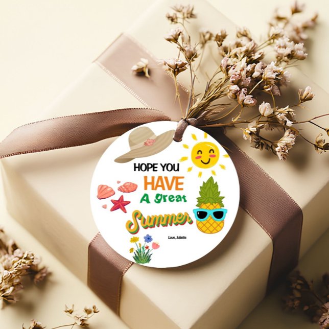 Teacher Appreciation Gift Tags Sunshine Thank You  (Creator Uploaded)