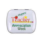 Teacher Appreciation Gift Tin with Mints (Top)
