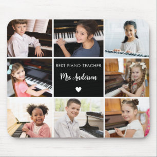 Teacher Appreciation Music Office Photo Collage Mouse Pad
