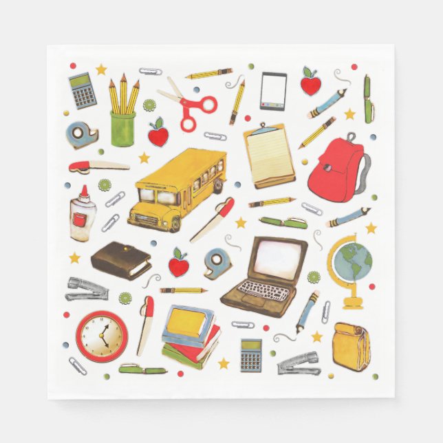 Teacher Appreciation Napkins (Front)