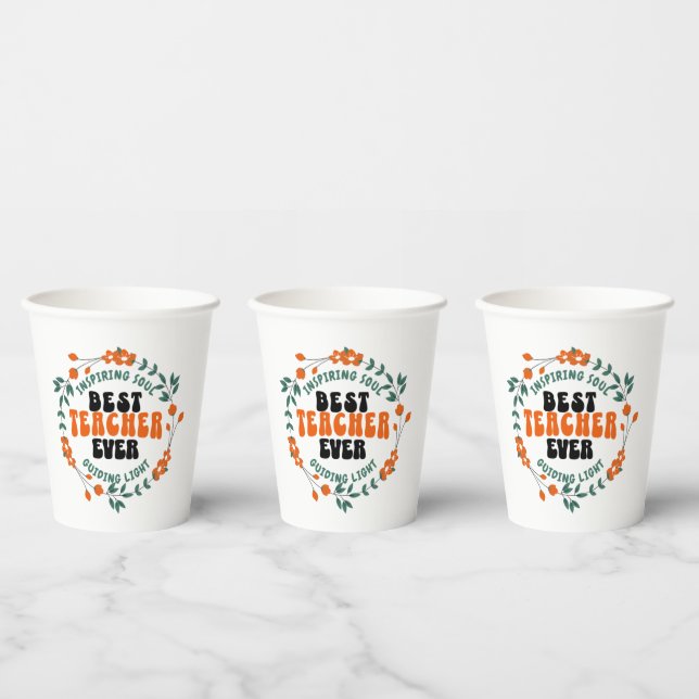 Teacher Appreciation Party Cup  (Multi)
