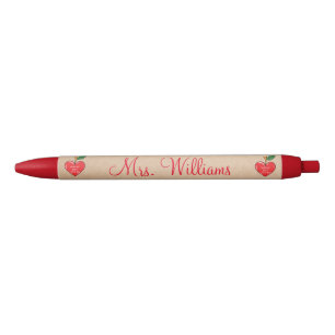 teacher appreciation personalized cute kraft brown pen