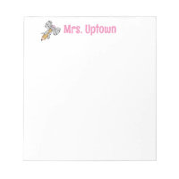 Teacher appreciation personalized pencil with bow