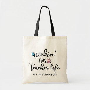 Teacher Appreciation Personalized Teacher Tote Bag